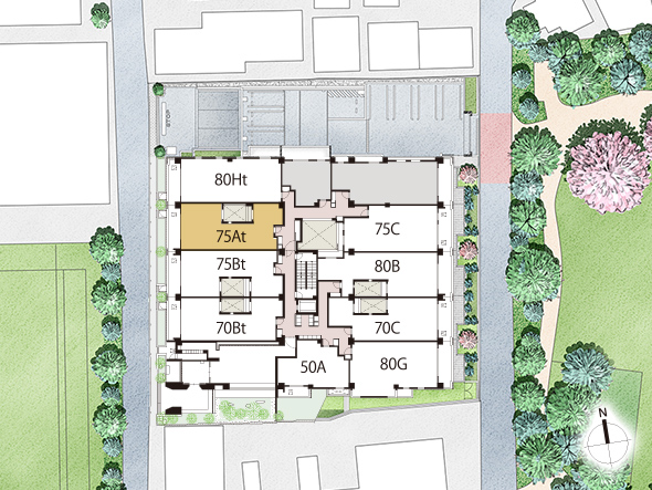 住戸位置概念図