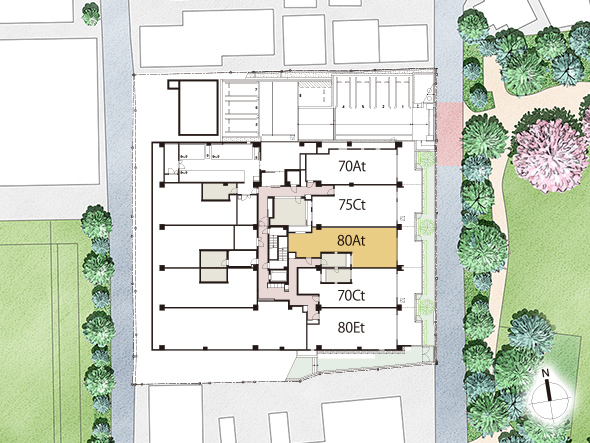 住戸位置概念図