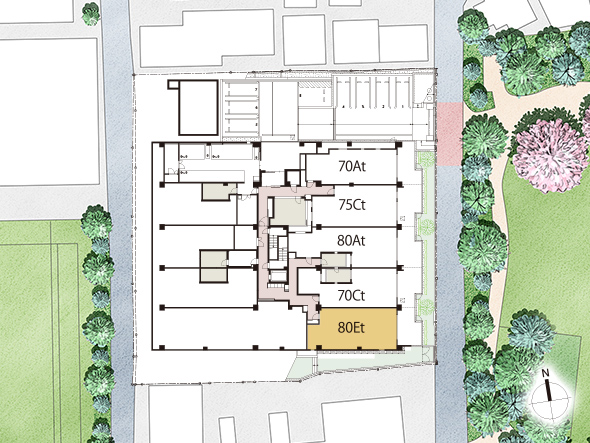 住戸位置概念図