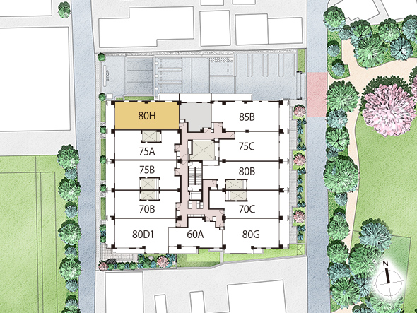 住戸位置概念図