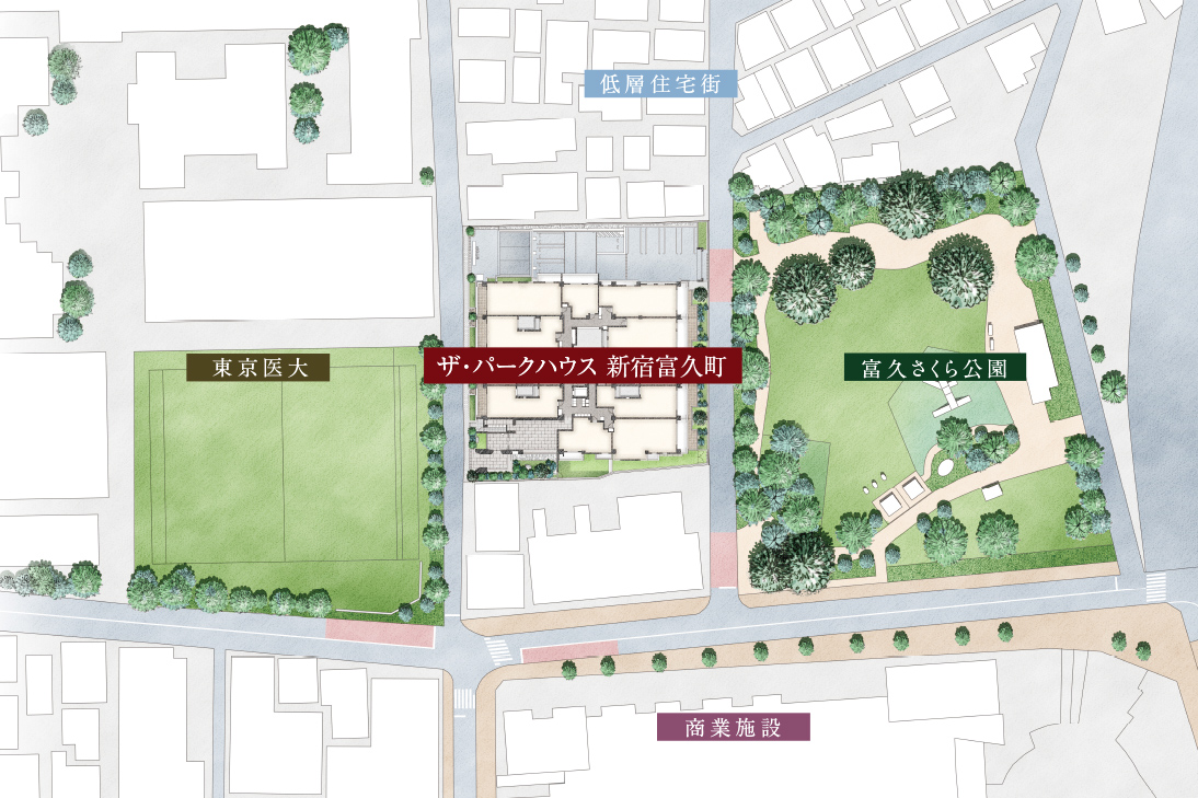 現地周辺イラスト