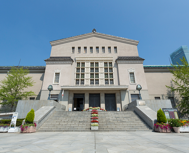大阪市立美術館の風景