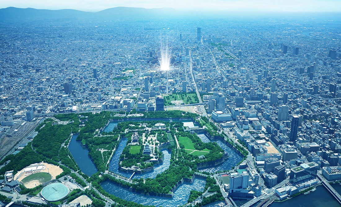 現地周辺空撮写真