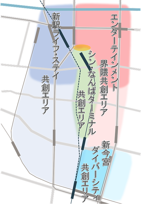 グレーターなんば マップ