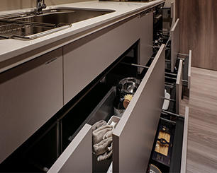 スライド収納 写真