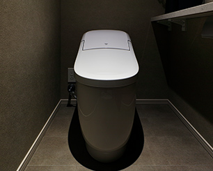シャワートイレ一体型節水トイレ 写真
