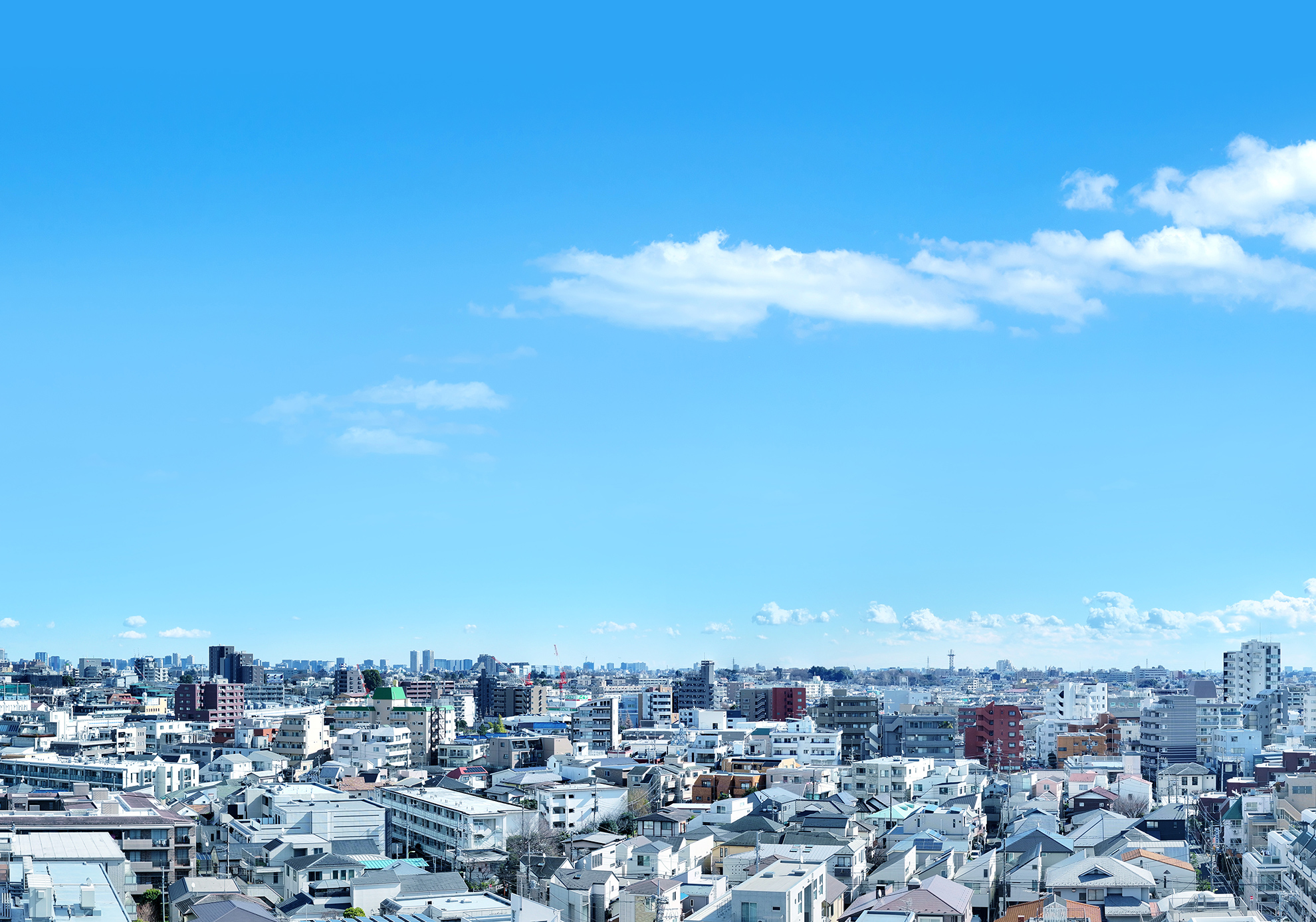 現地12階相当眺望写真（東向き）