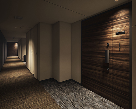 内廊下完成予想CG