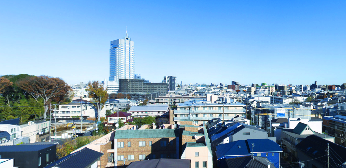 Gタイプ（7階）より東方向の眺望写真