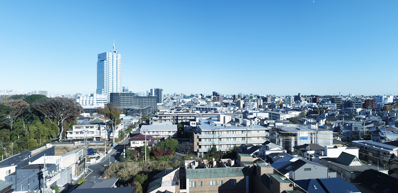 Lrタイプ（9階）より東方向の眺望写真