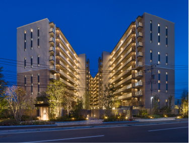 ザ・パークハウス 横浜川和町テラス／竣工写真（徒歩3分/約166m）