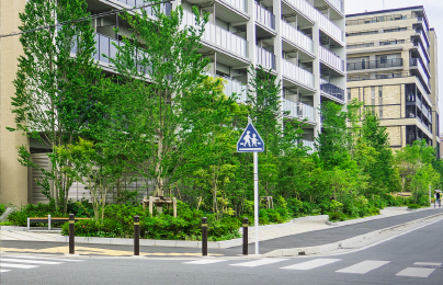現地周辺の街並み（徒歩3分/約184m）