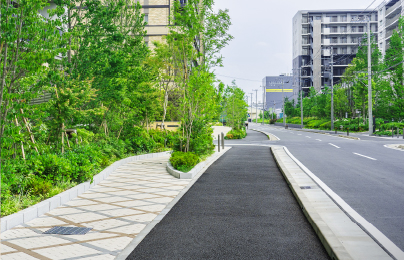 現地周辺の街並み（徒歩3分/約214m）