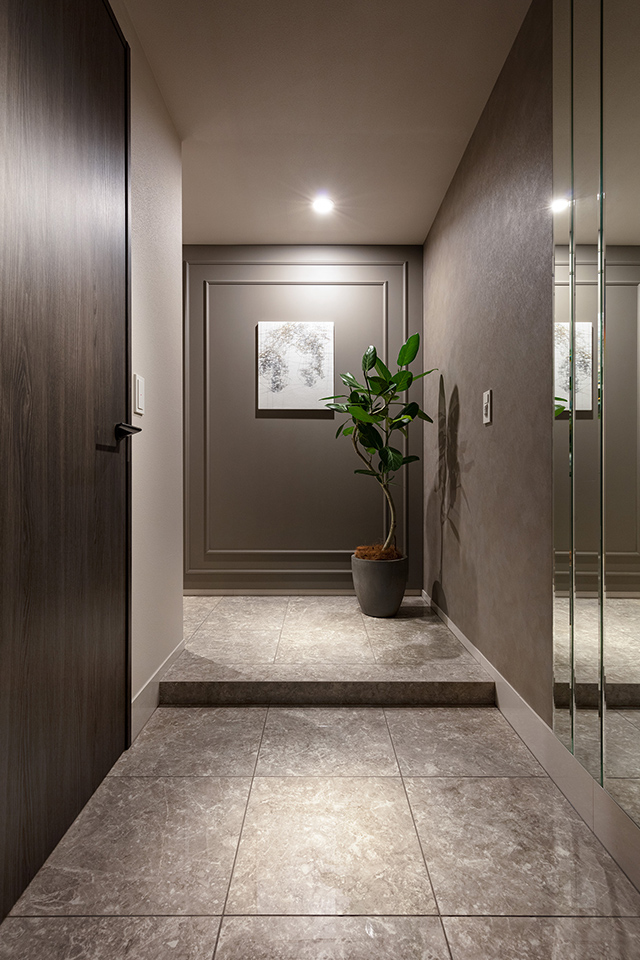 モデルルーム 玄関