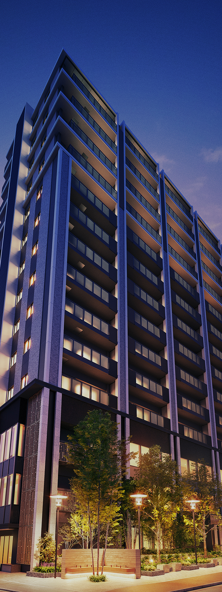 外観（南東面）完成予想CG