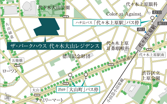 バス停案内図