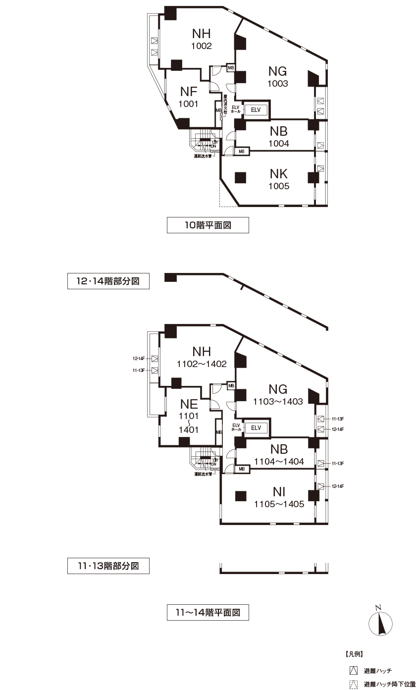 6階平面図