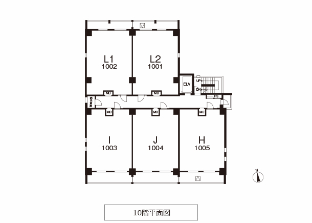 10階平面図