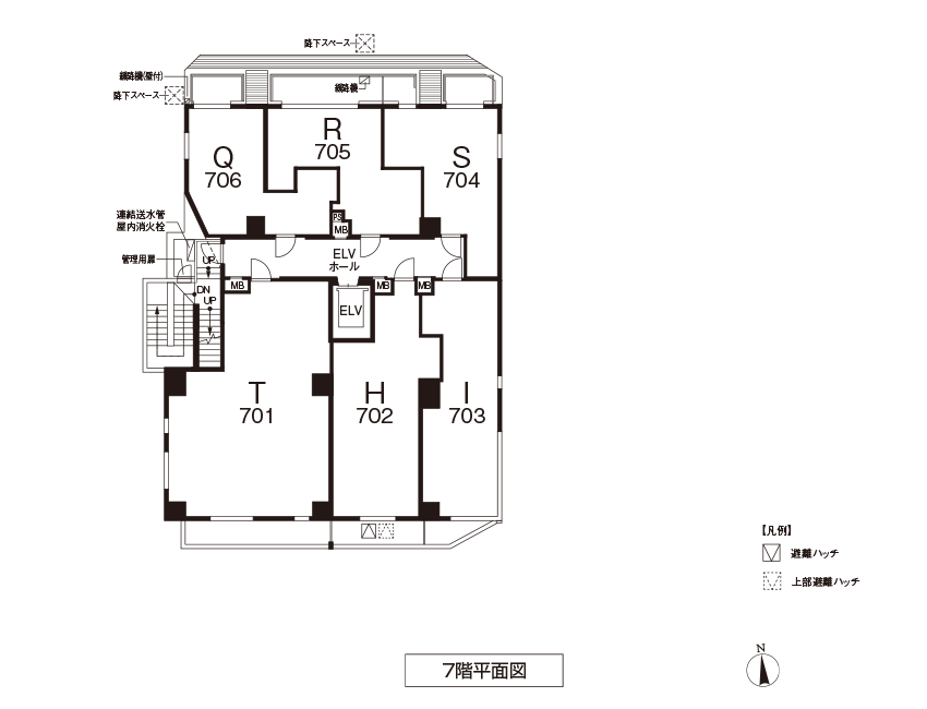 7階平面図