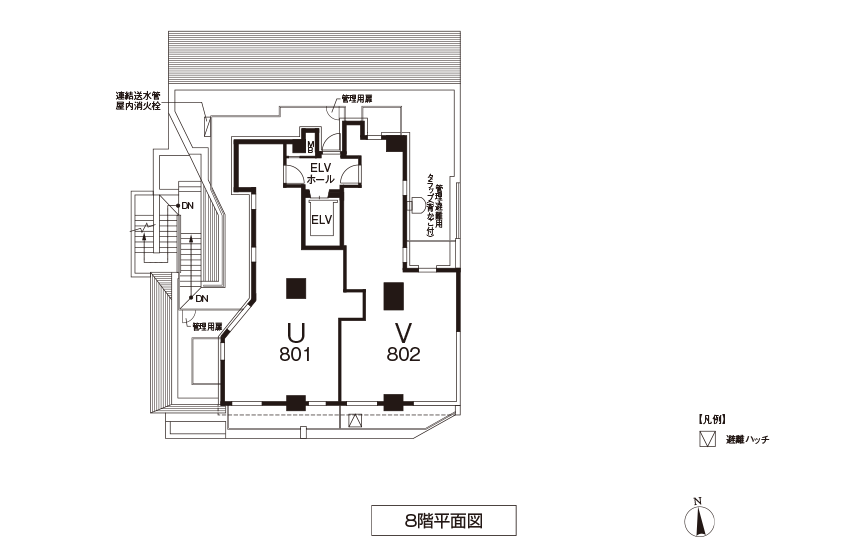 8階平面図