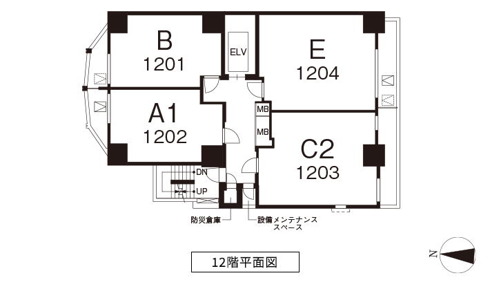 12階平面図