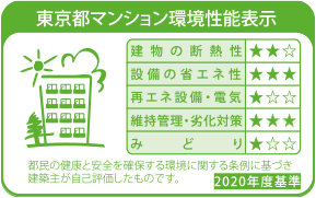 東京都マンション環境性能表示