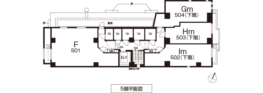5階平面図