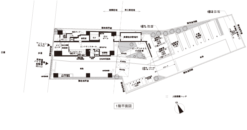 1階平面図