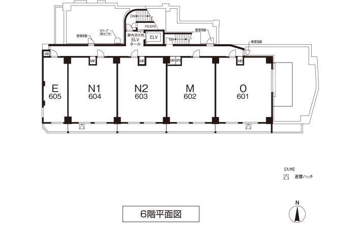 6階平面図