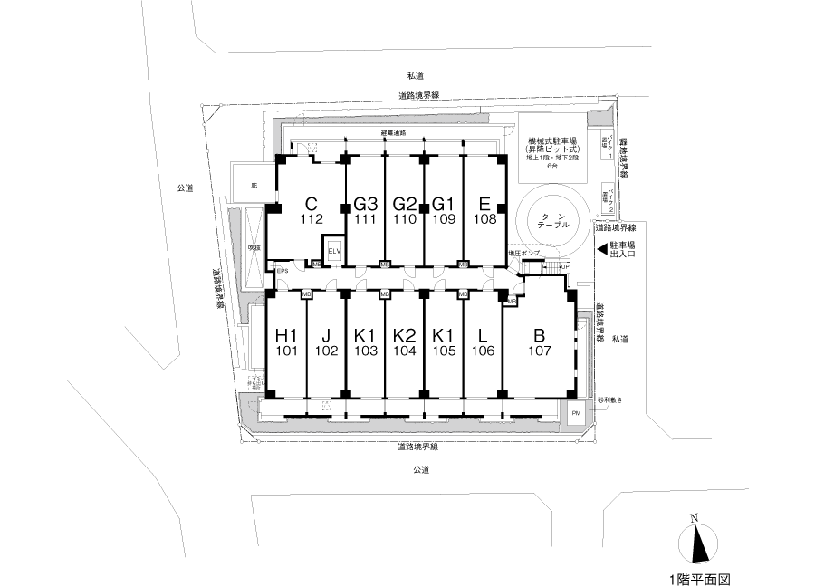 2階平面図