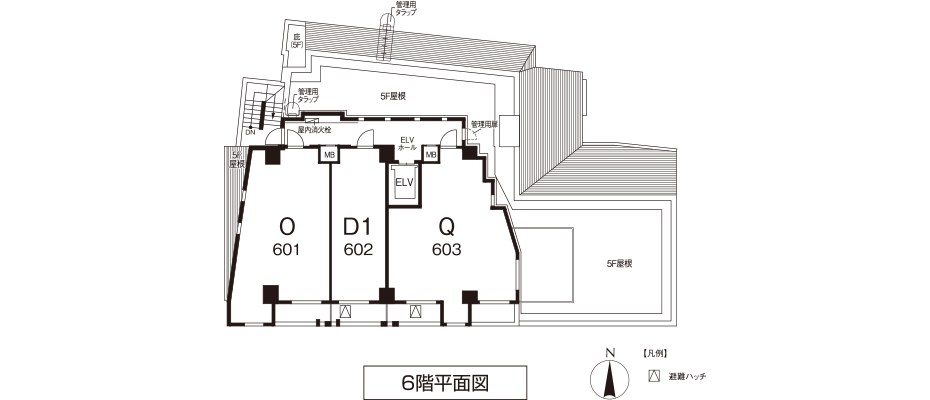 6階平面図