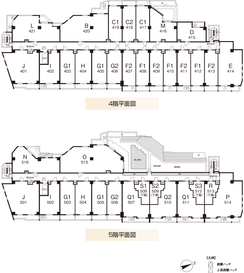 3階平面図