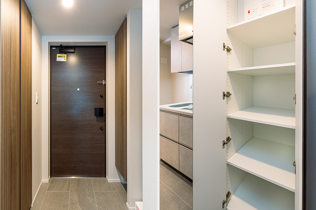 Entrance/Shoes in Closet