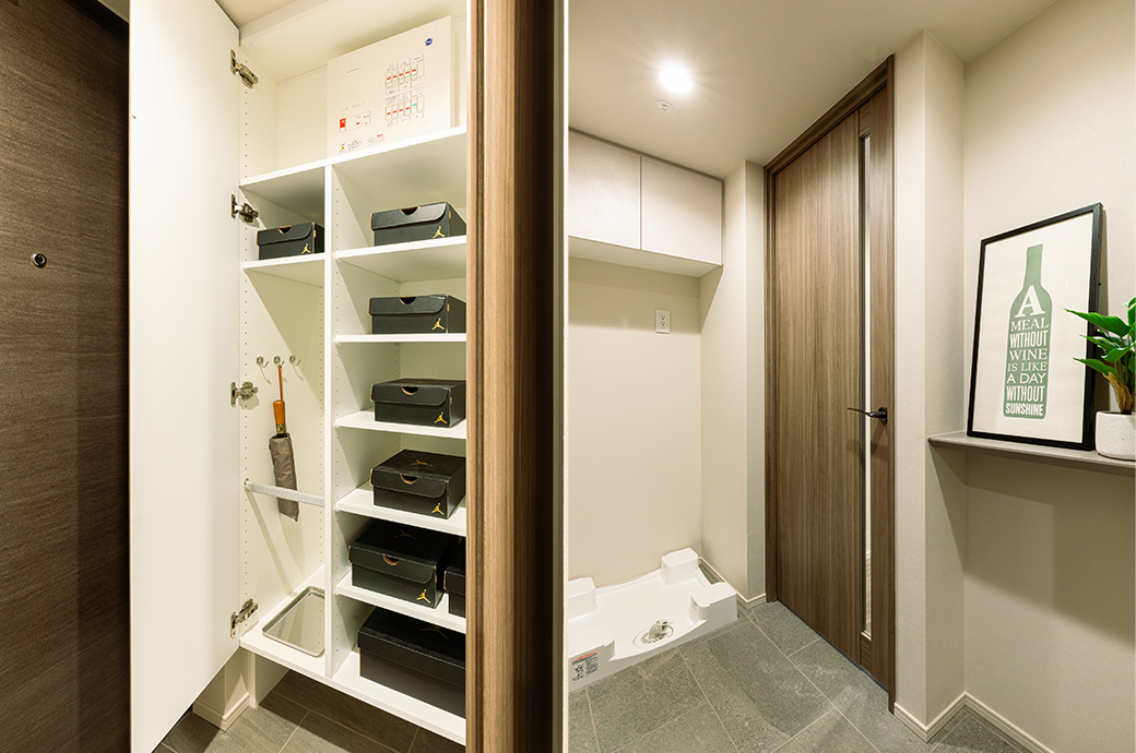 Shoes in Closet/Entrance