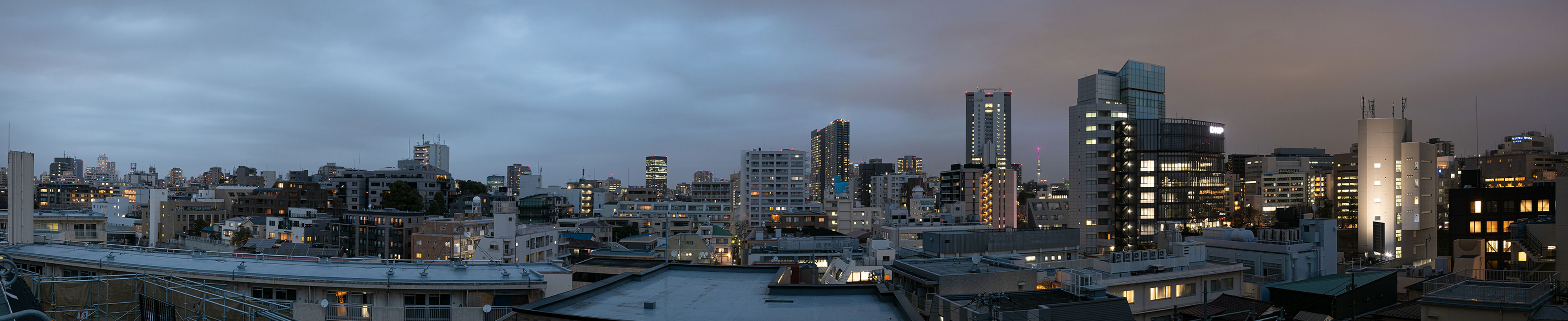 SKY TERRACEからの眺望 - 夕景