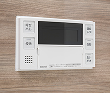 追い焚き機能付きオートバス