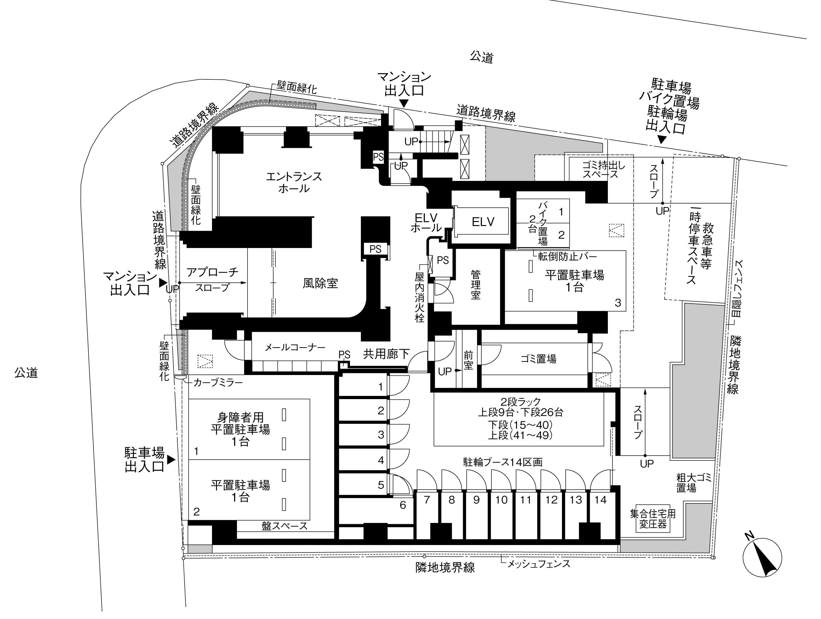 FLOOR MAP 1F