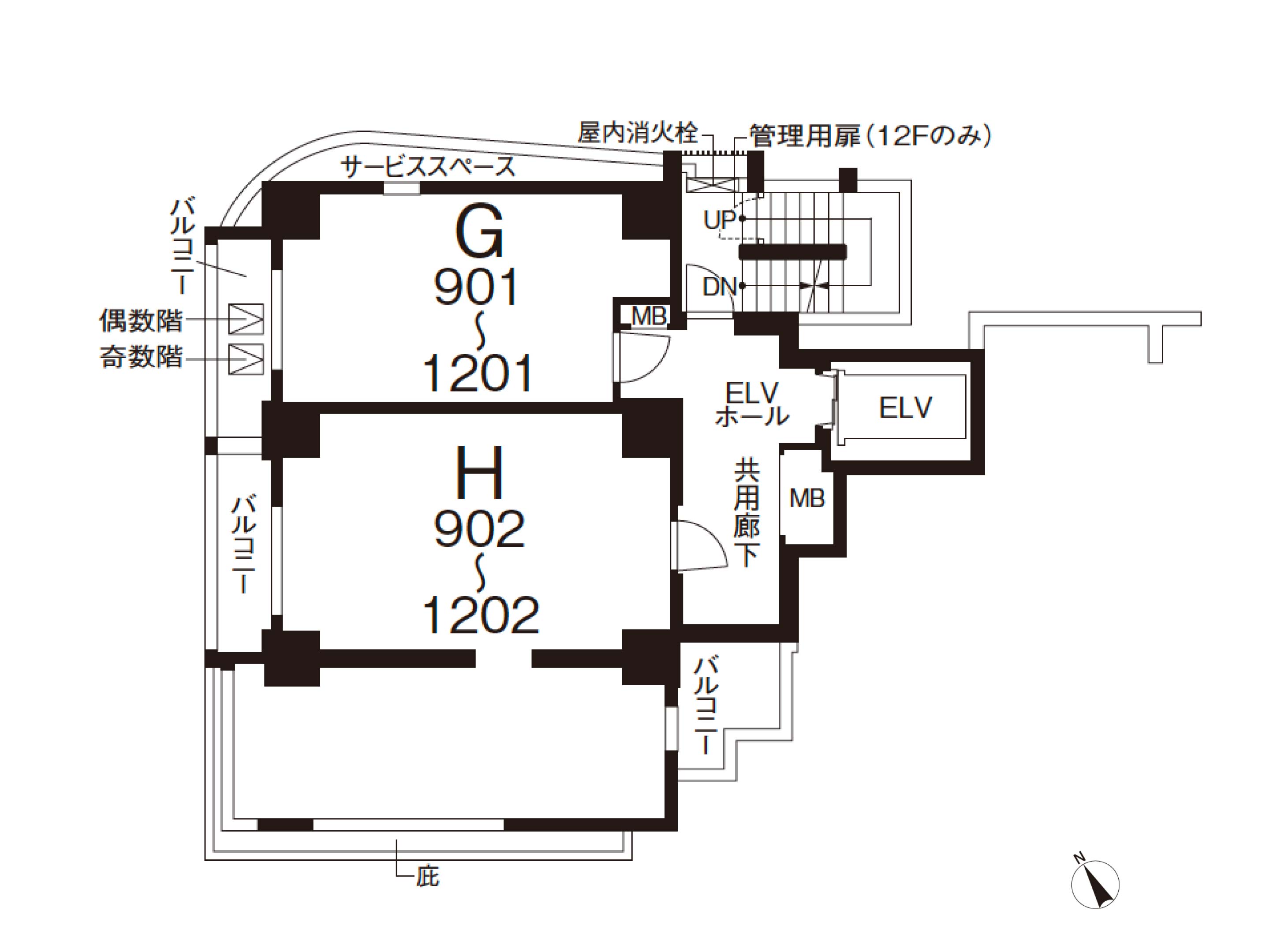 FLOOR MAP 9~12F