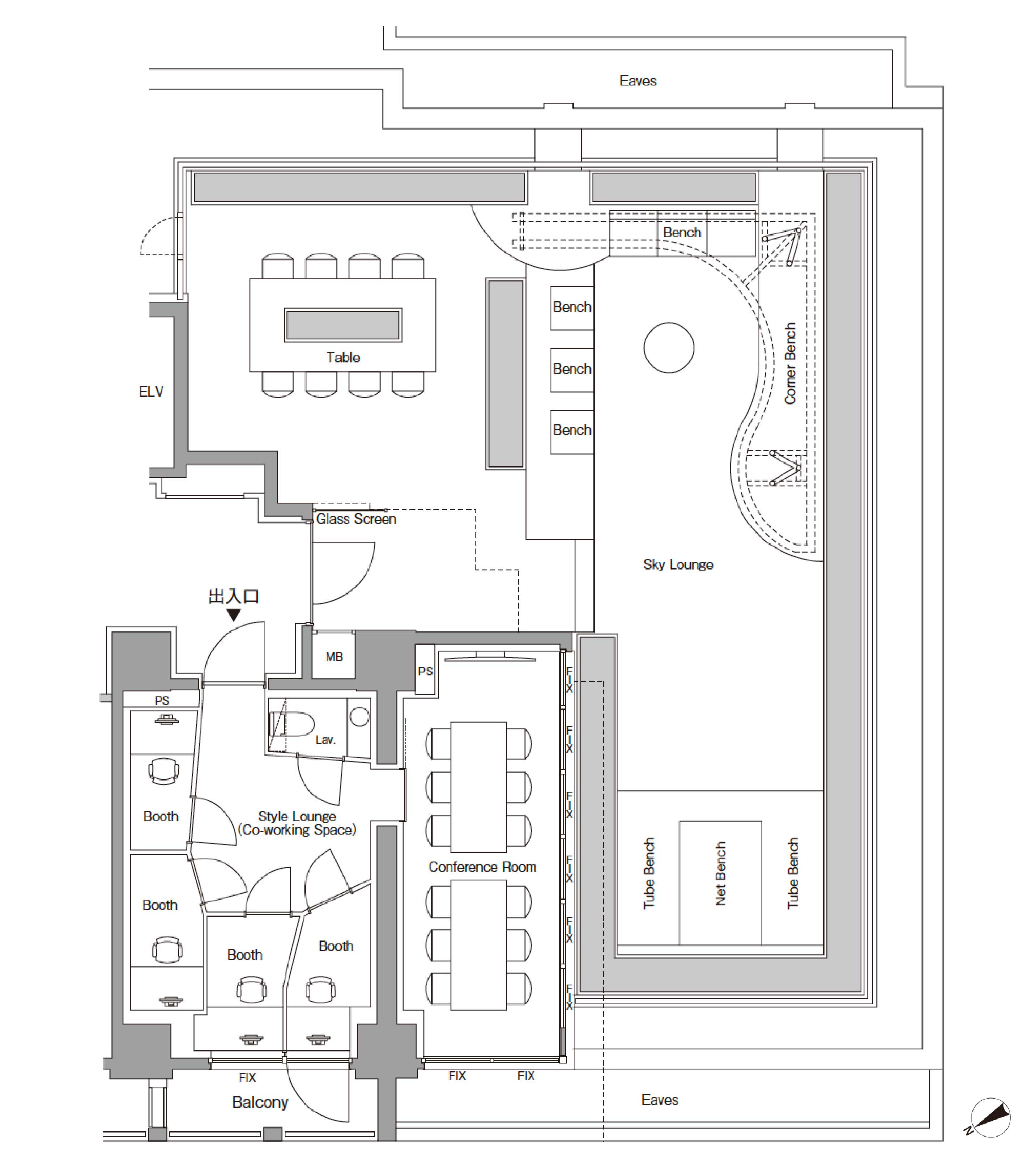 FLOOR MAP 8F-13F