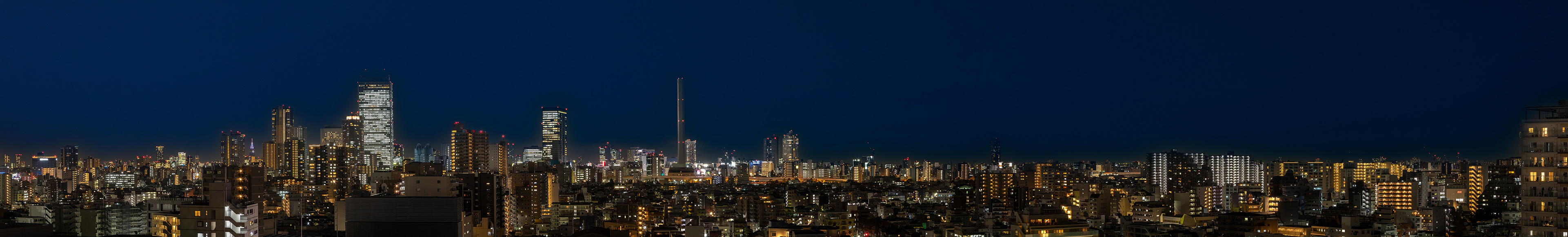 南西方向（夜景）