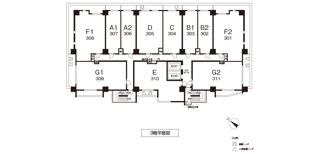 3階平面図