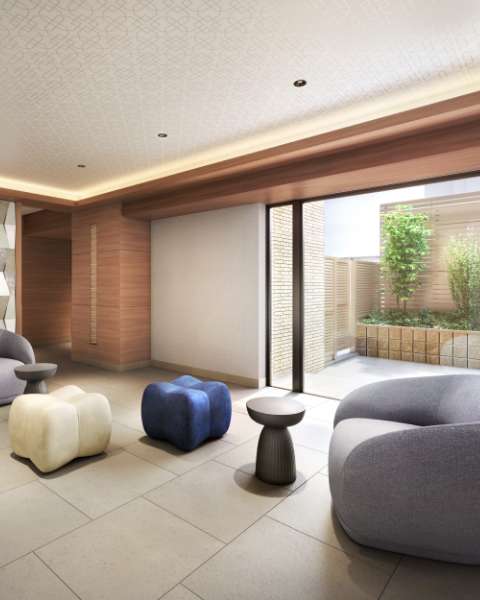 ラウンジ完成予想CG