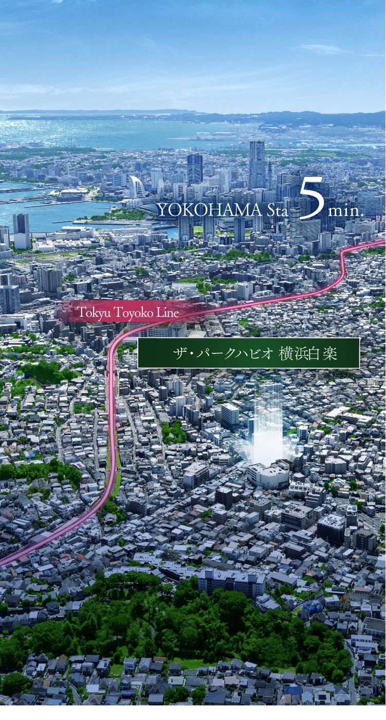 現地周辺航空写真