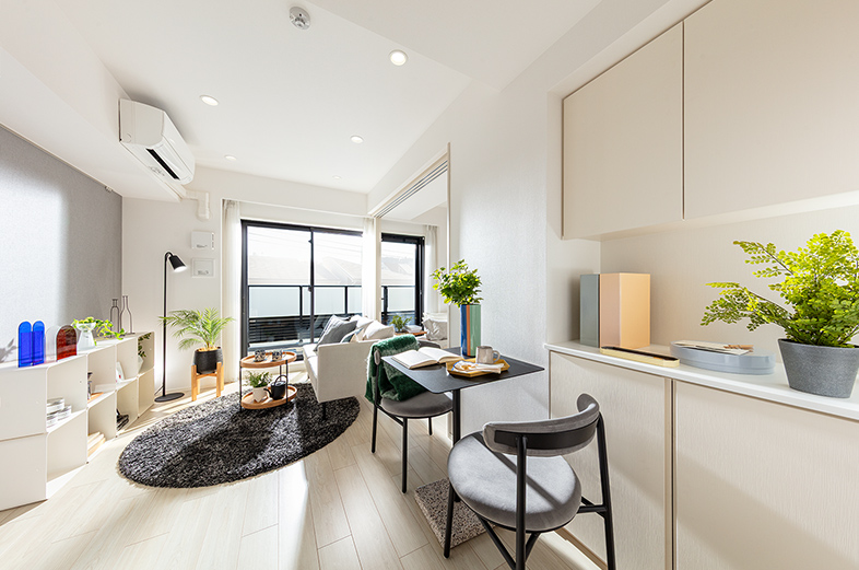 Living Dining Kitchen