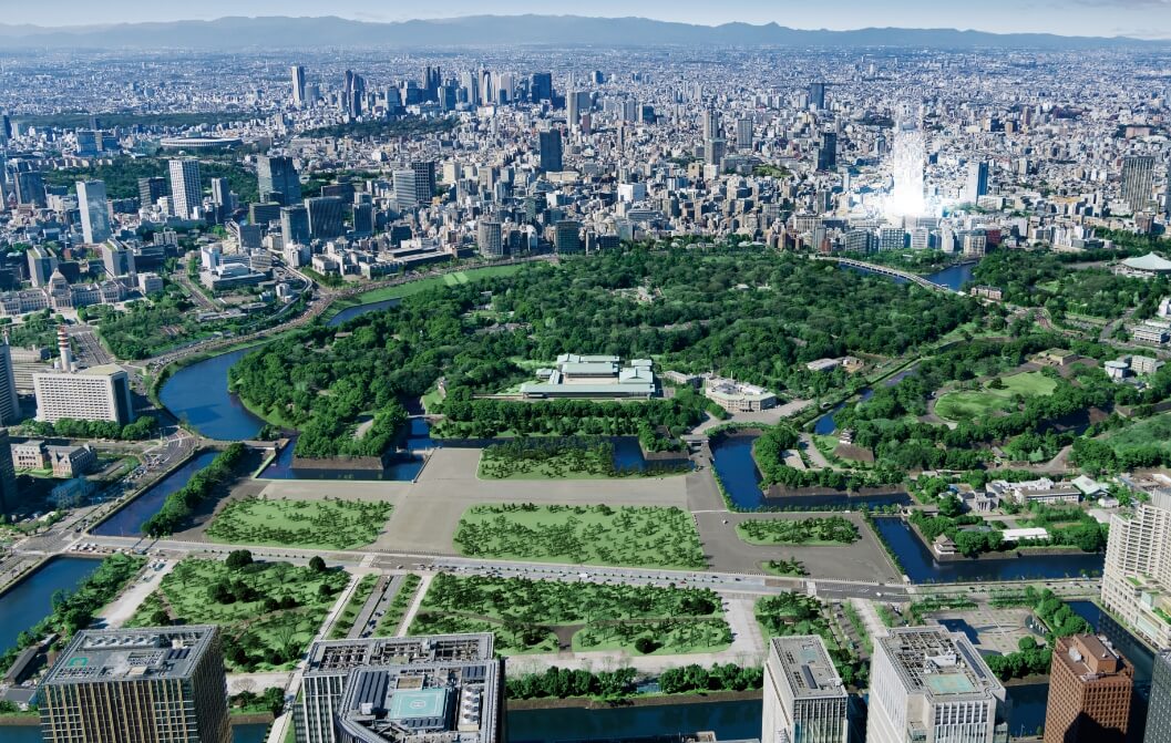 現地周辺空撮