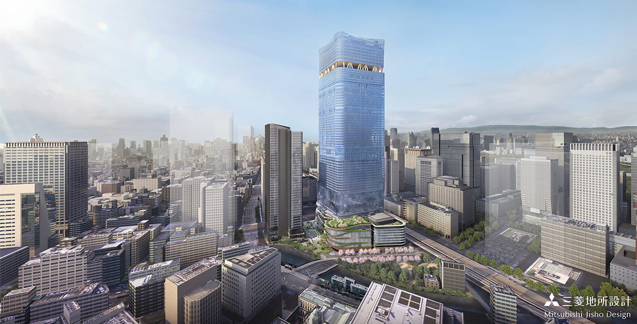 TOKYO TORCH 完成予想CG 提供:三菱地所(株)