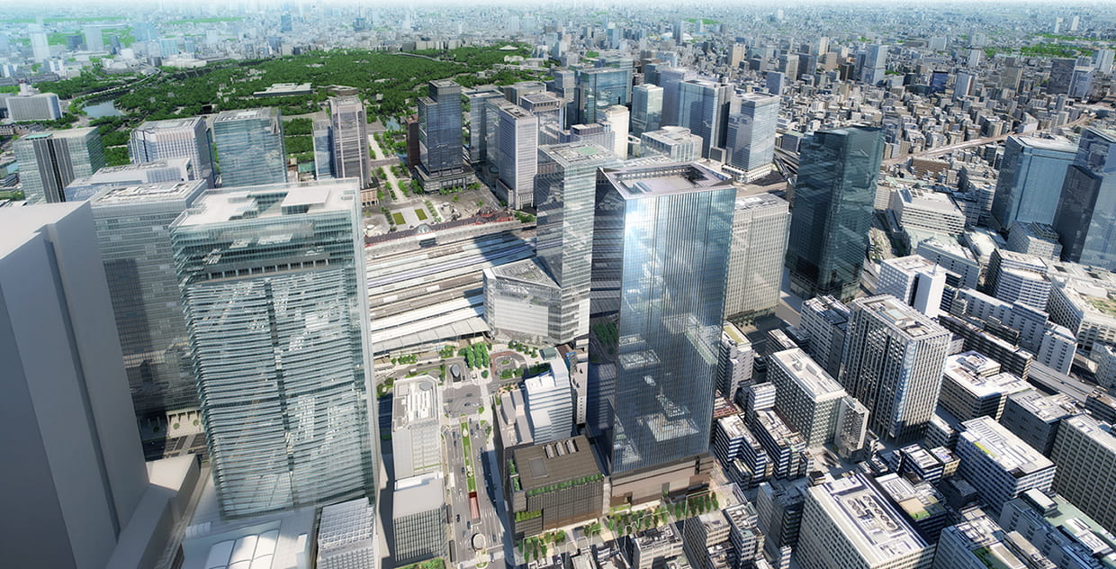 TOFROM YAESU 完成予想CG 提供:東京建物(株)