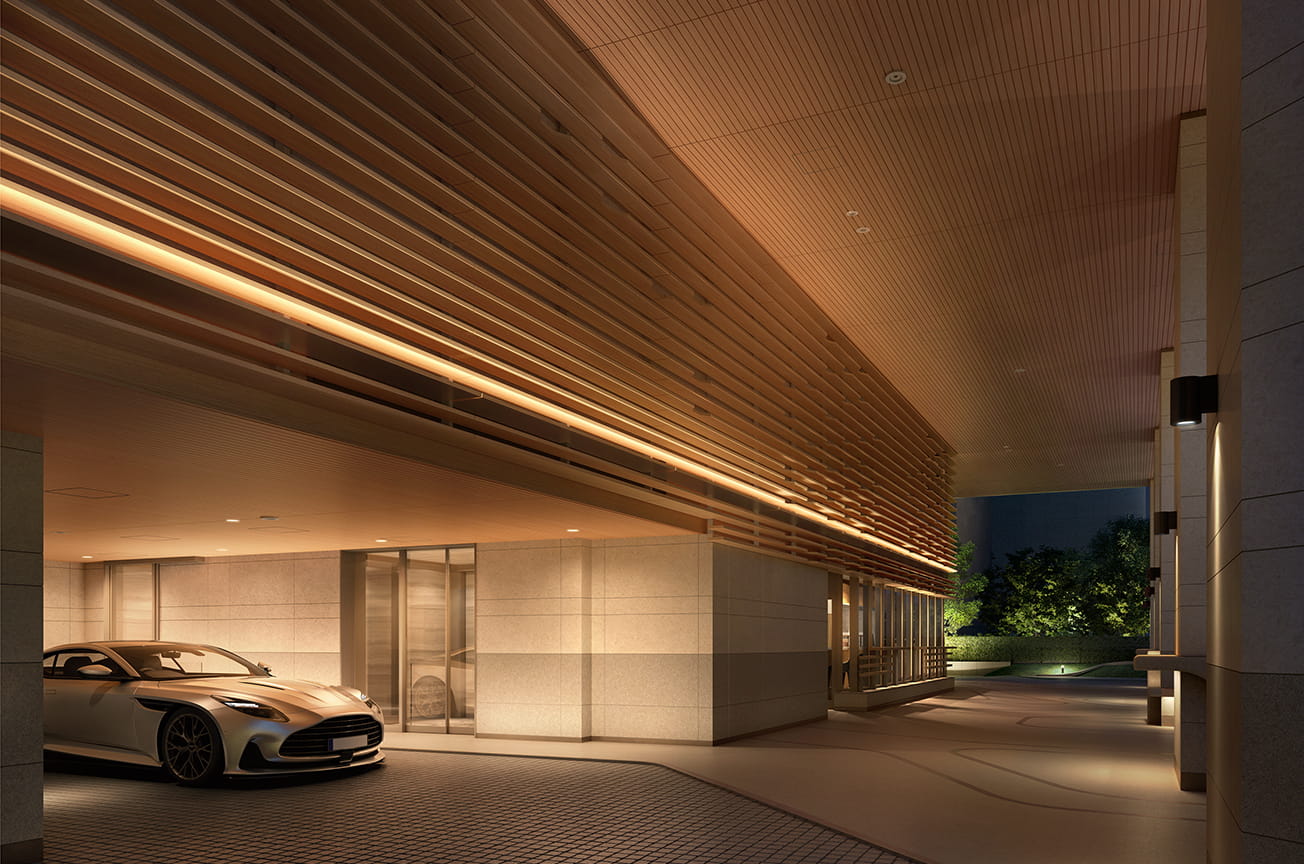 カーエントランス完成予想CG