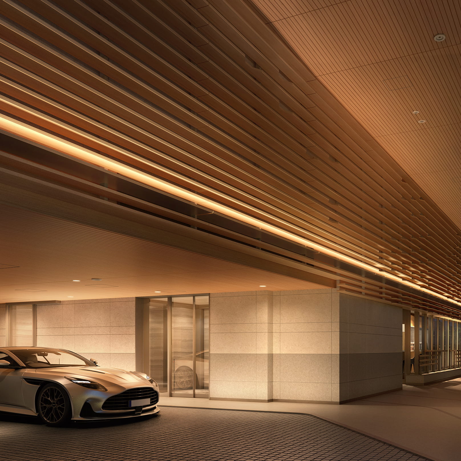 カーエントランス完成予想CG