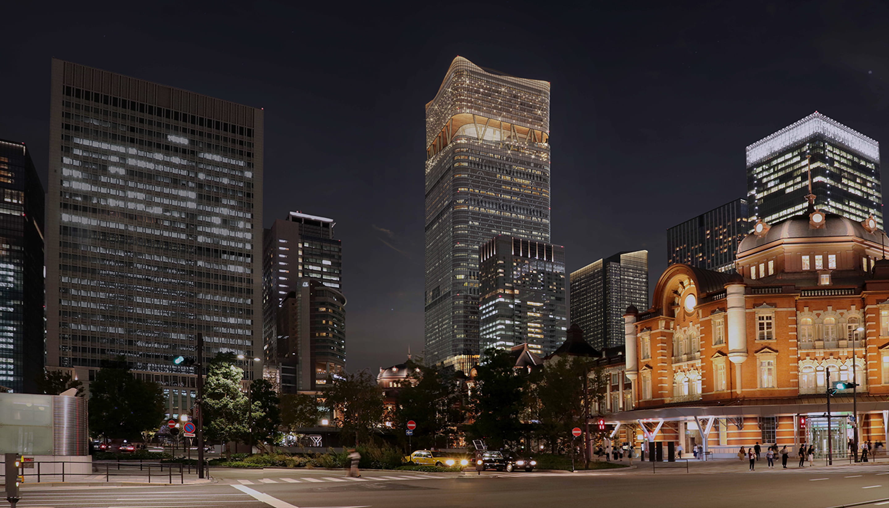 TOKYO TORCH 完成予想CG 提供:三菱地所(株)